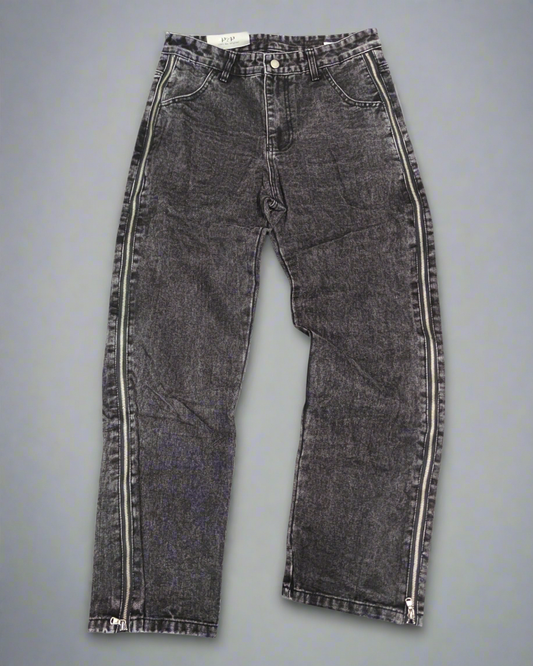 Denim Zipline grey