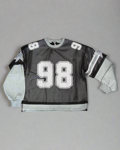 Felpa college Layered