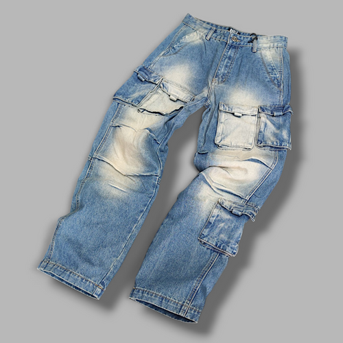 Jeans Cargo pocket sabbia