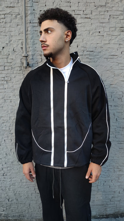 Track zipped Black