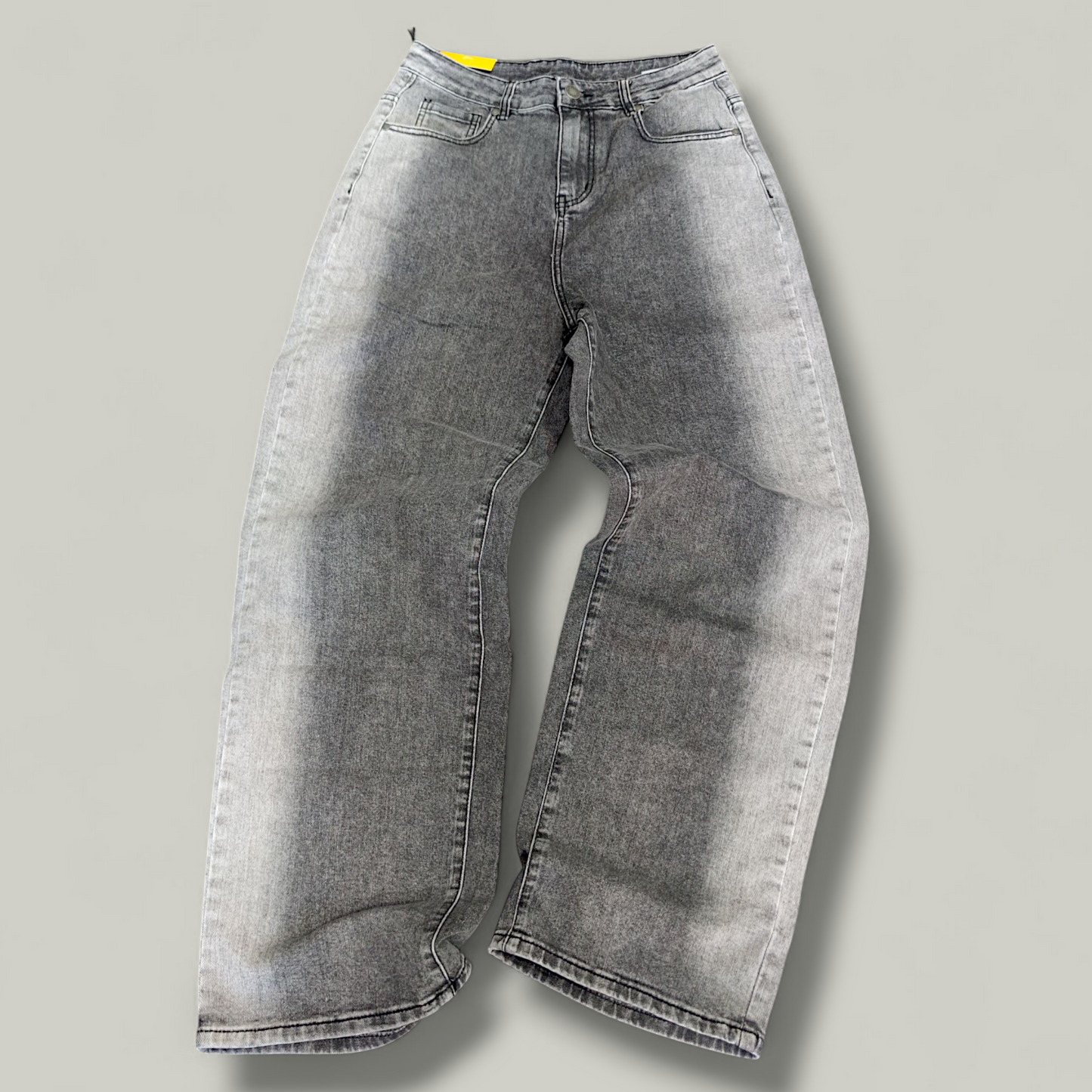 Jeans Wide Leg grigio