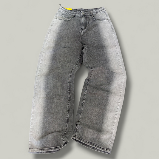 Jeans Wide Leg grigio