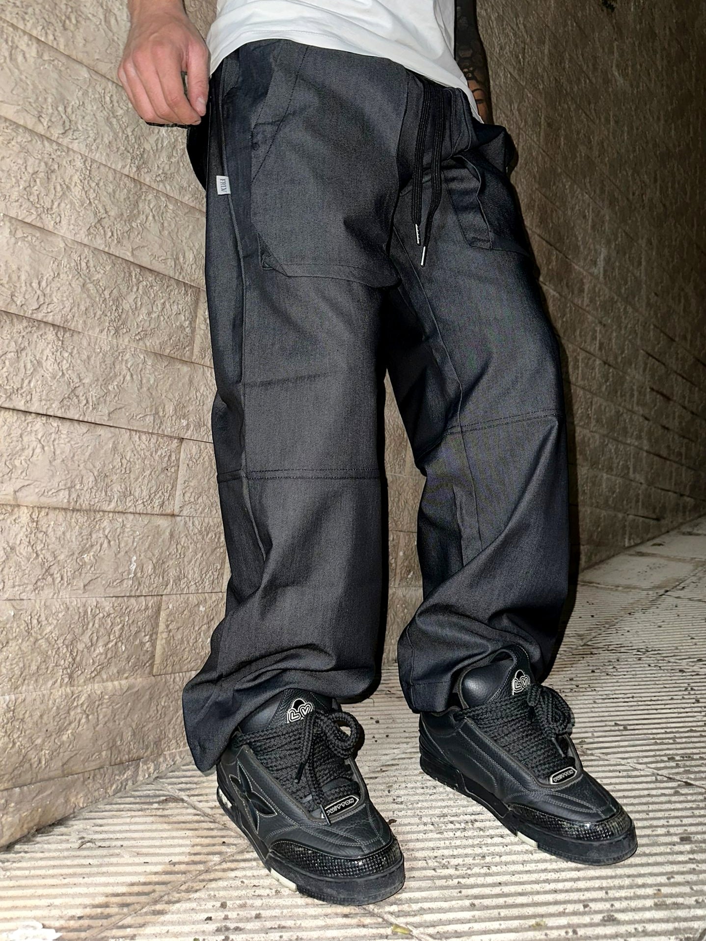 Pantalaccio cargo grey