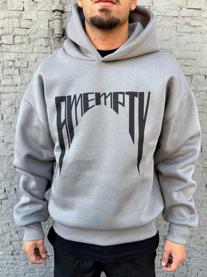 Hoodie Emempty gray