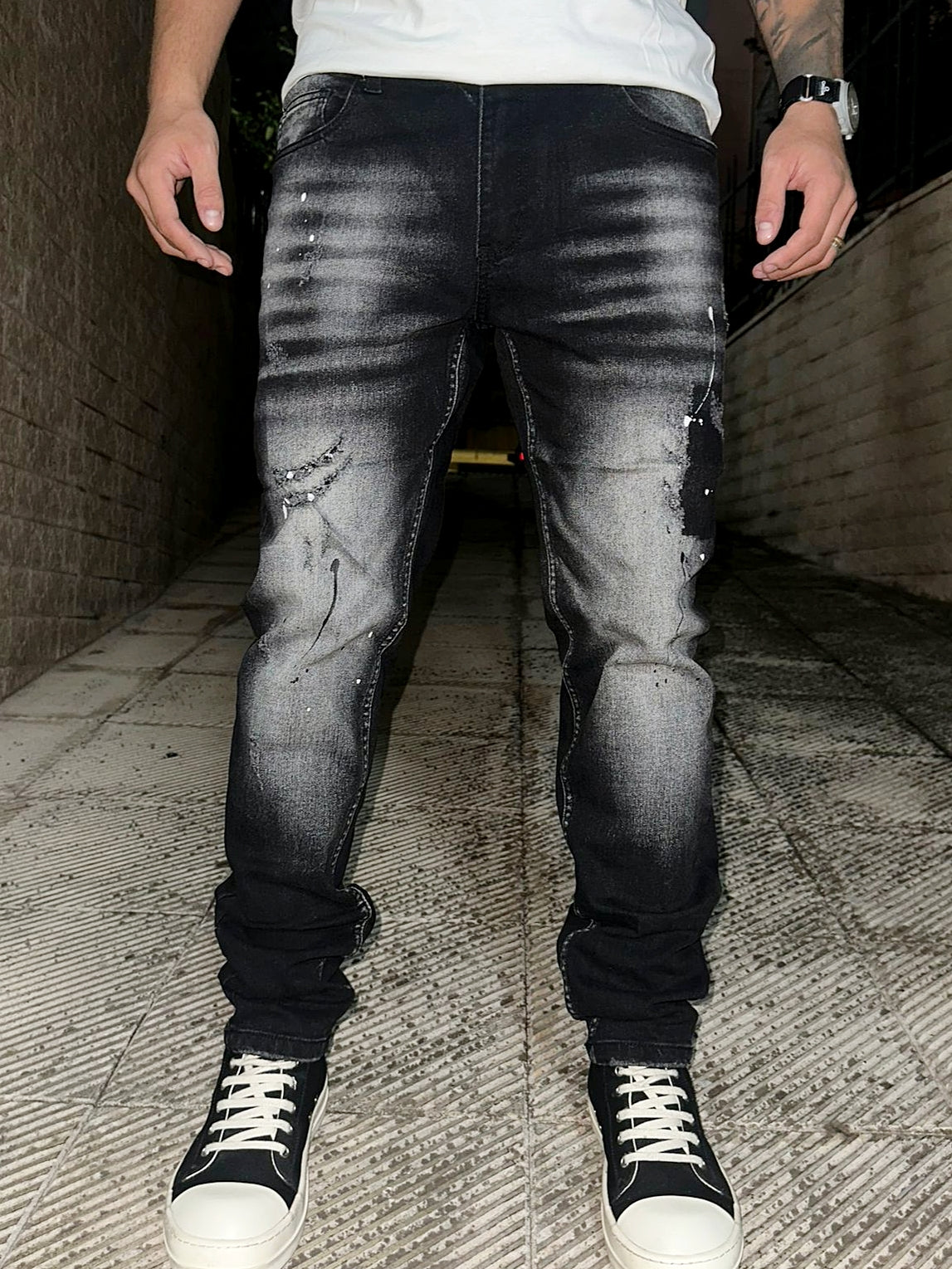 Jeans Ash Fade