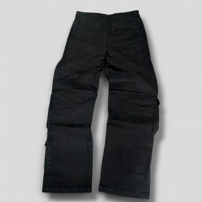 Jeans Cargo black pocket