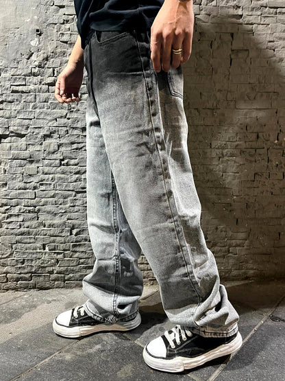 Jeans Gray wide