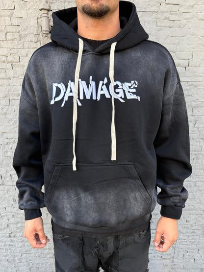 Felpa Damage Nera