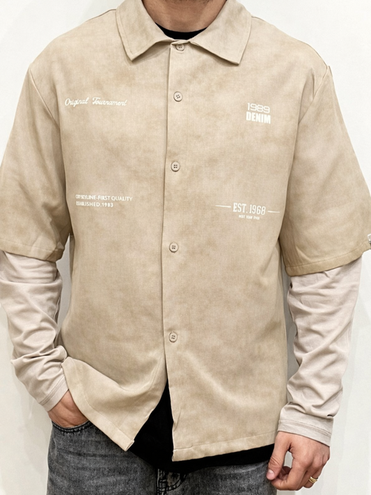 Camicia Milwal beige