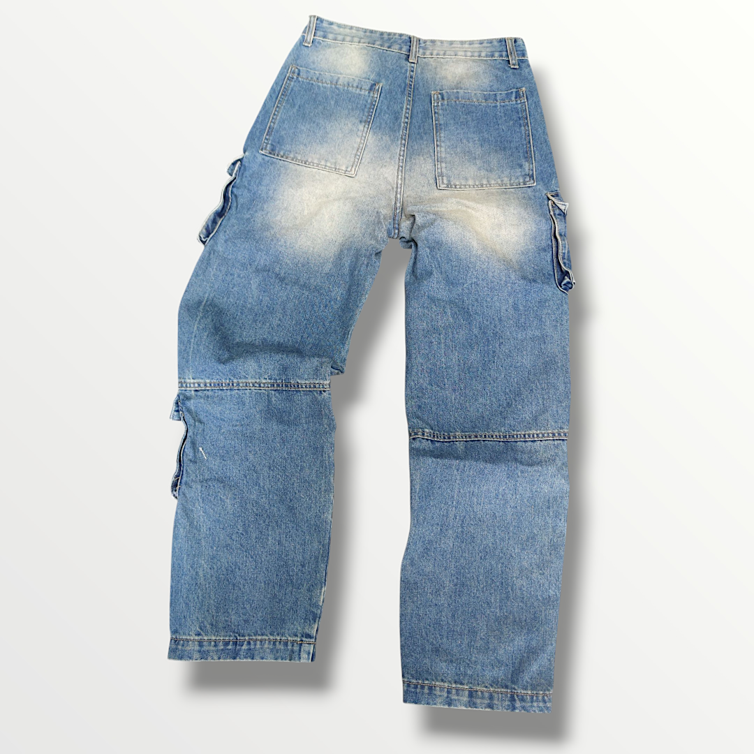 Jeans Cargo pocket sabbia
