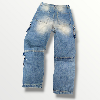 Jeans Cargo pocket sabbia