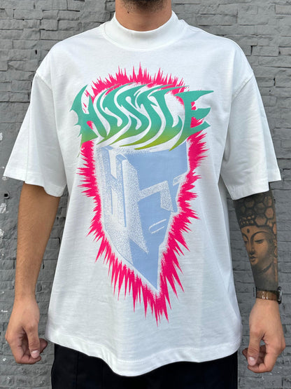 Shirt Hustle Brand white