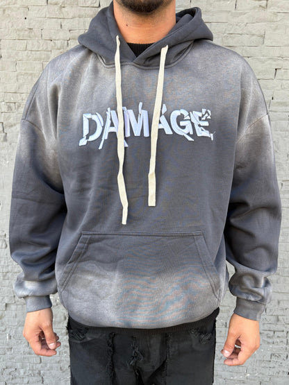 Felpa Damage Grey